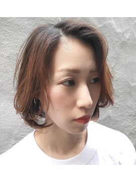 バルス(BLS) 大人らしさ溢れるレイヤーボブ【藤枝/髪質改善/デザインカラー】