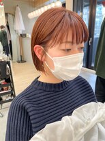 ロンドアジュール 横浜(Lond azur)&nbsp;暖色カラー×コンパクトボブ