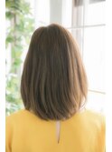 立体感ふわふわボブ×20代30代大人可愛い小顔レイヤー