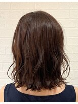 えほん美容室&nbsp;ゆるふわ★ミディアムピンクカラースタイル