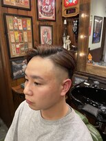 ヘアーデザイン スワロー(hair design Swallow) 七三ツーブロック