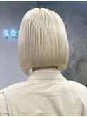 ミルクティーベージュダブルカラーインナーカラーケアブリーチ