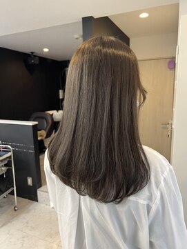 アルーシェウィズスカイ 原宿(Alushe with Sky) オリーブグレージュ/ミルクティーカラー/ハイライト/インナー