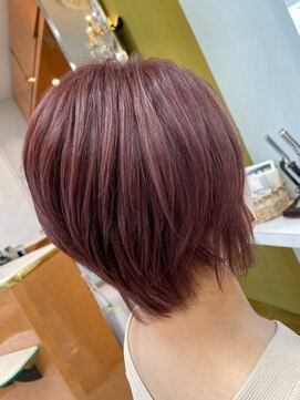 髪技空間アノン(anon) ピンクベージュ