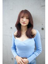 ユートラクト 寝屋川(U-tract) 韓国風ロング×ピンクヴァイオレット