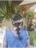 ダウンスタイル　ヘアアレンジ♪
