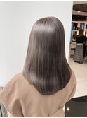 黒髪/グレージュカラー/ココアベージュ/ヘルシーロング[表参道]