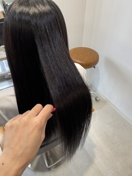 リオールヘア 北千住(LIOR.HAIR) ブルーブラック×水素トリートメント