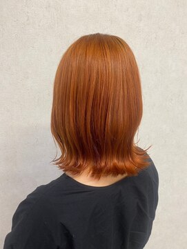 アース 大分セントポルタ店(HAIR&MAKE EARTH) Apricot Orange