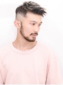 アッシュブラックマッシュパーマウルフ波巻きカルマパーマ448