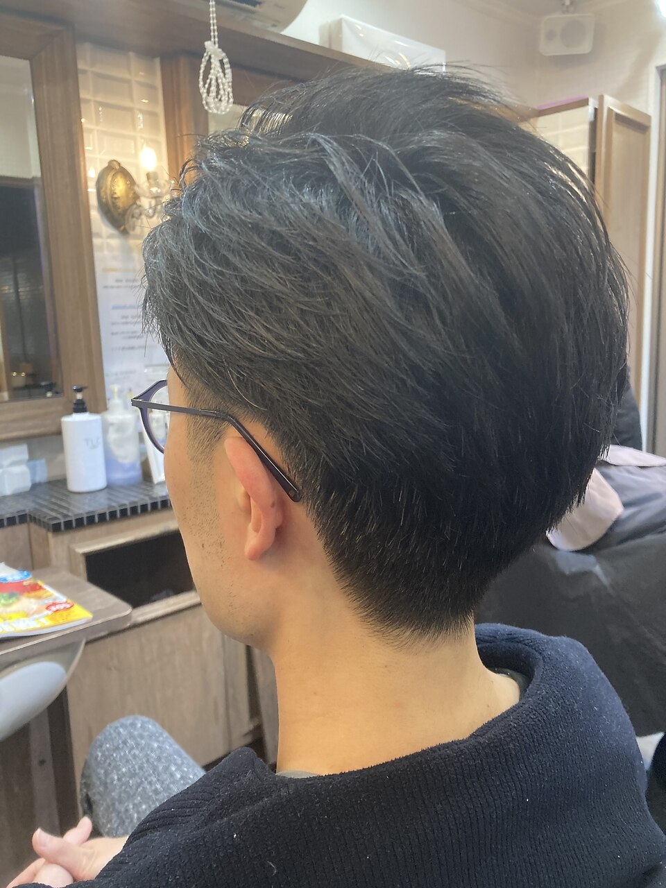 9m厚め刈り上げスタイル：L199862406｜ルピナス 中田(Lupinus)のヘア