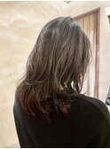 ロングレイヤーカット/セミディ/イルミナカラー/ワンカール/艶髪