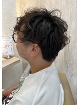 ガビーヘアルーブ(gabi hair LOOB) 無造作パーマ波巻きパーマ波巻きスパイラルパーマツーブロック