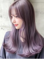 アルトリスト(Altruist Aging×HAIR&SPA)&nbsp;★ダークアッシュ大人ガーリーボブ着物ミディアムレイヤーカット