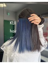 キジ(KIJI)&nbsp;★サファイアブルー×インナーカラー★