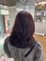 ドレスヘアーガーデン(DRESS HAIR GARDEN)&nbsp;ブリーチ無しWカラー　pink