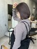 透明感ケアカラー+ ［TOKIO］髪質改善トリートメント+marbbスパ