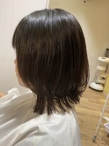 ミリール (Mireel)&nbsp;髪質改善/ウルフミディ/ダークブラウン