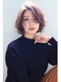 【NOA】小顔ナチュラルボブヘア20代30代40代/外ハネ/丸みカール