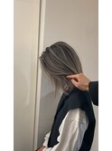 【髪質改善カラー】バレイヤージュ・シャドウルーツ・ロブ