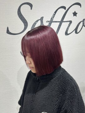 ソッフィオーネ(Soffione) ボルドーレッド/ボルドーカラー/レッドカラー