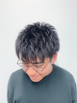 バーバーショップ テト キタヤマ(barber shop tete kitayama) 毛束感重視ツーブロックショートスタイル☆