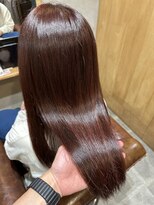 スーリール 春日店(Sourire)&nbsp;髪質改善カラー　レッド系