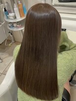 ザックジングウ 表参道(ZACC JINGU)&nbsp;ブリーチなしカラー/ベージュ/縮毛矯正