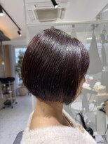 バイエイト(X８)&nbsp;名古屋/ボブ/ピンクブラウン/髪質改善