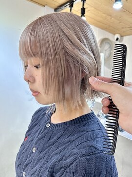 キラ 静岡(KILLA) ハイライトカラー/くびれヘア/レイヤーボブ[静岡/ダブルカラー]