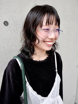 ロカリタ キョウト 千本丸太町店(ROCAReTA kyoto) ミディアムパーマ