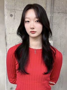 ソル バロール 表参道(SOL .valor) ワンブリーチ1回ダブルカラーオリーブベージュミルクティー韓国