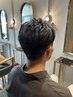 【オトナ男子のケア】メンズショートカット+眉カット￥7700