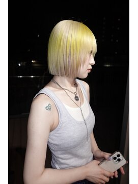 ヌル 表参道本店(Null) スラッシュカラー/ケアブリーチ/ダブルカラー/表参道/原宿