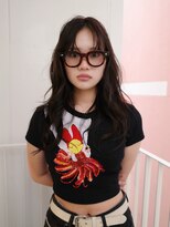 ピュー(Piu-)&nbsp;【レイヤーカット/阿部達哉】ロングレイヤー/ウェーブヘア