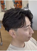 大人フェザーパーマ