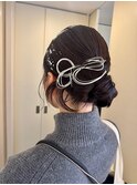 和装シニヨン