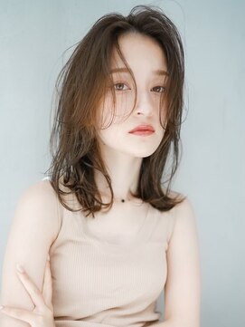 ギークス(GEEKS) 【GEEKS渋谷】顔周りレイヤー/グレージュ/20代30代/ブリーチなし