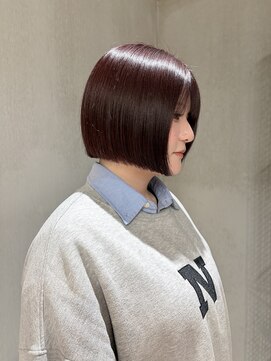 スレイ(SLAY) Bordeaux color×bob
