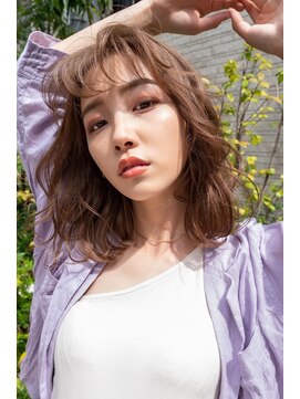 アンジェリカ 鹿児島中央タワー店(ANGELICA) ANGELICA シースルーバング モカレイヤー