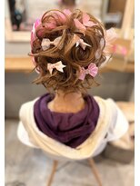 パシャ(Pasha)&nbsp;編み込みカールアップ