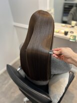 ウィステリア アネックス 銀座(WISTERIA ANNEX)&nbsp;ダークブラウン/ULTOWAトリートメント/髪質改善カラー/東銀座