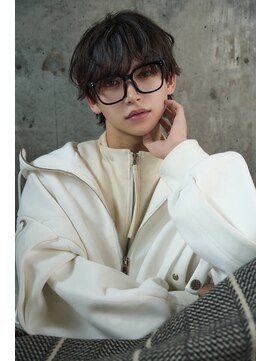 ベル 新宿(Belle) men'shair/シャドウパーマ/ニュアンスパーマ/韓国風マッシュ新宿