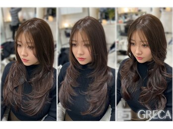 グレカ(GRECA)の写真/一人ひとりに似合う髪型を、丁寧なカウンセリングから理想のスタイルへ♪【カット/カラー/トリートメント】
