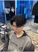 【MEN’S HAIR/サーフカール/刈り上げセンターパート/千葉】
