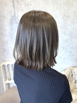 ディーヴァヘアーエズ(DIVA hair Eze) レイヤーボブ×オリーブベージュで春色