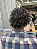 メンズサロン スイ 春日井(MEN'S salon SUI)&nbsp;サーフカール×金メッシュハイライト