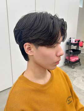 ノエ ナゴヤ(NOE NAGOYA) センターパート/メンズ/MEN’S/メンズカット/名駅/g48