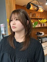 チェリーコーク ウブ(CHERRY COKE ubu)&nbsp;~ブリーチなしで明るめ透明感カラー♪~