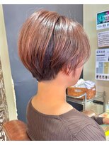 ハピネス クローバー 学園前店(Happiness CLOVER)&nbsp;ショートボブ×髪質改善×白髪ぼかし64ナチュラルショート